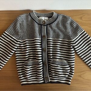 Frame Compact Stripe Cardigan